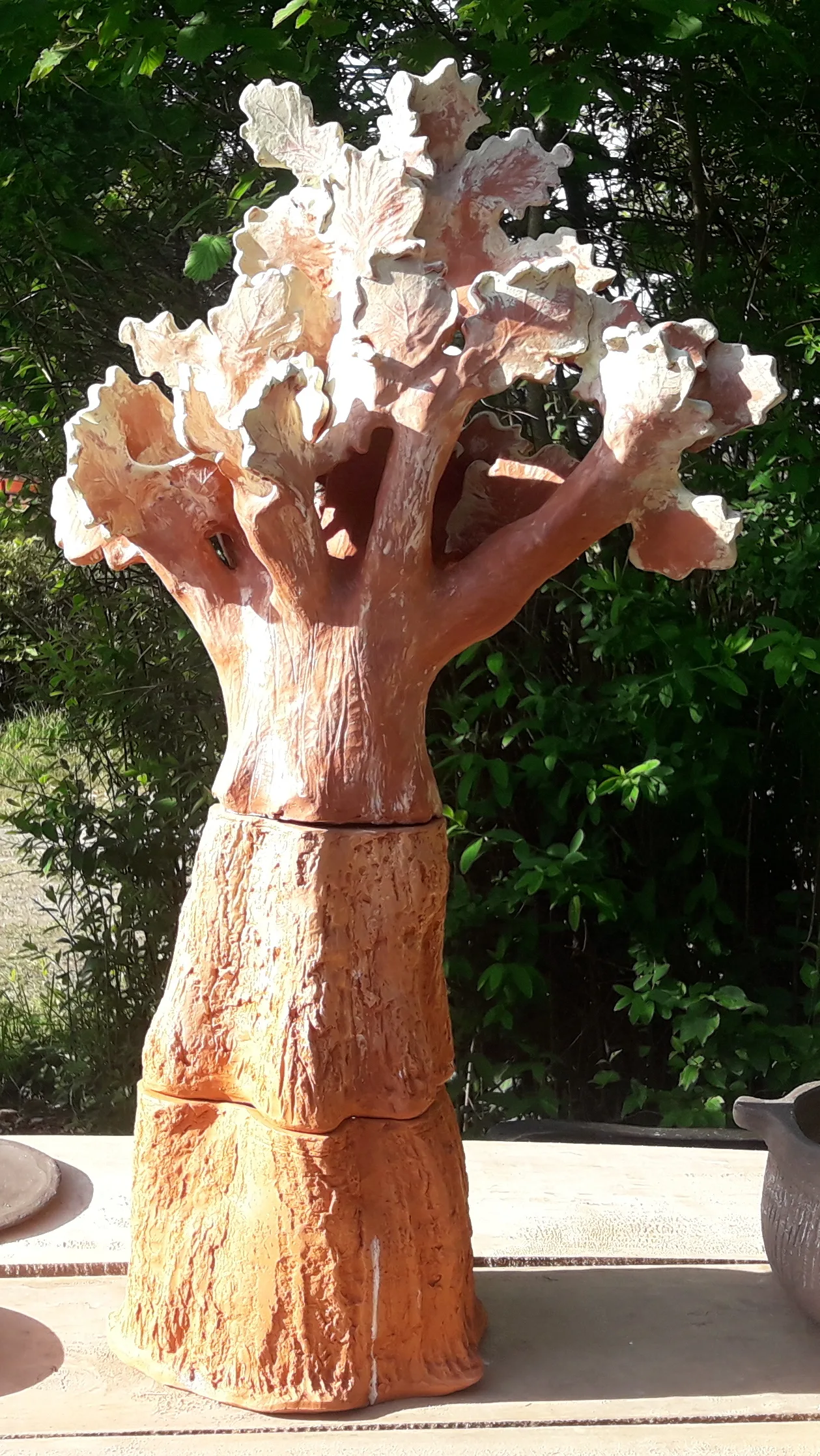 chêne sculpture chêne